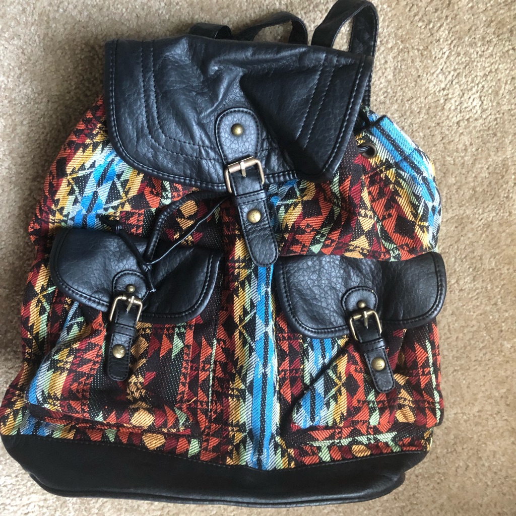Aztec Print Backpack